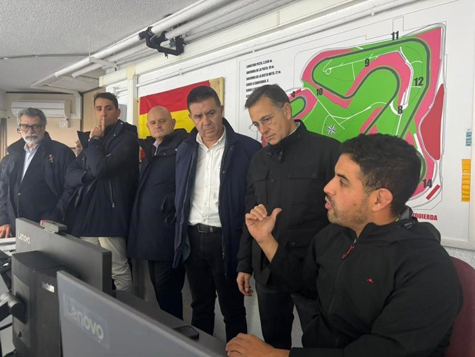 Acto de encendido del semáforo del Circuito de Velocidad de Albacete.