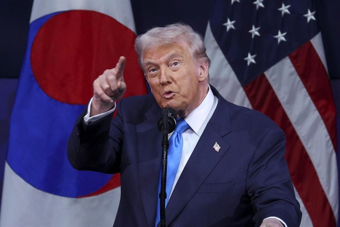 El president d'Estats Units, Donald Trump