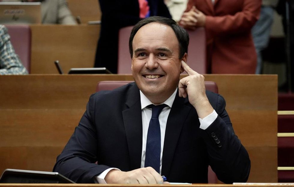 Juanfran Pérez Llorca, nuevo 'president' de la Generalitat Valenciana.