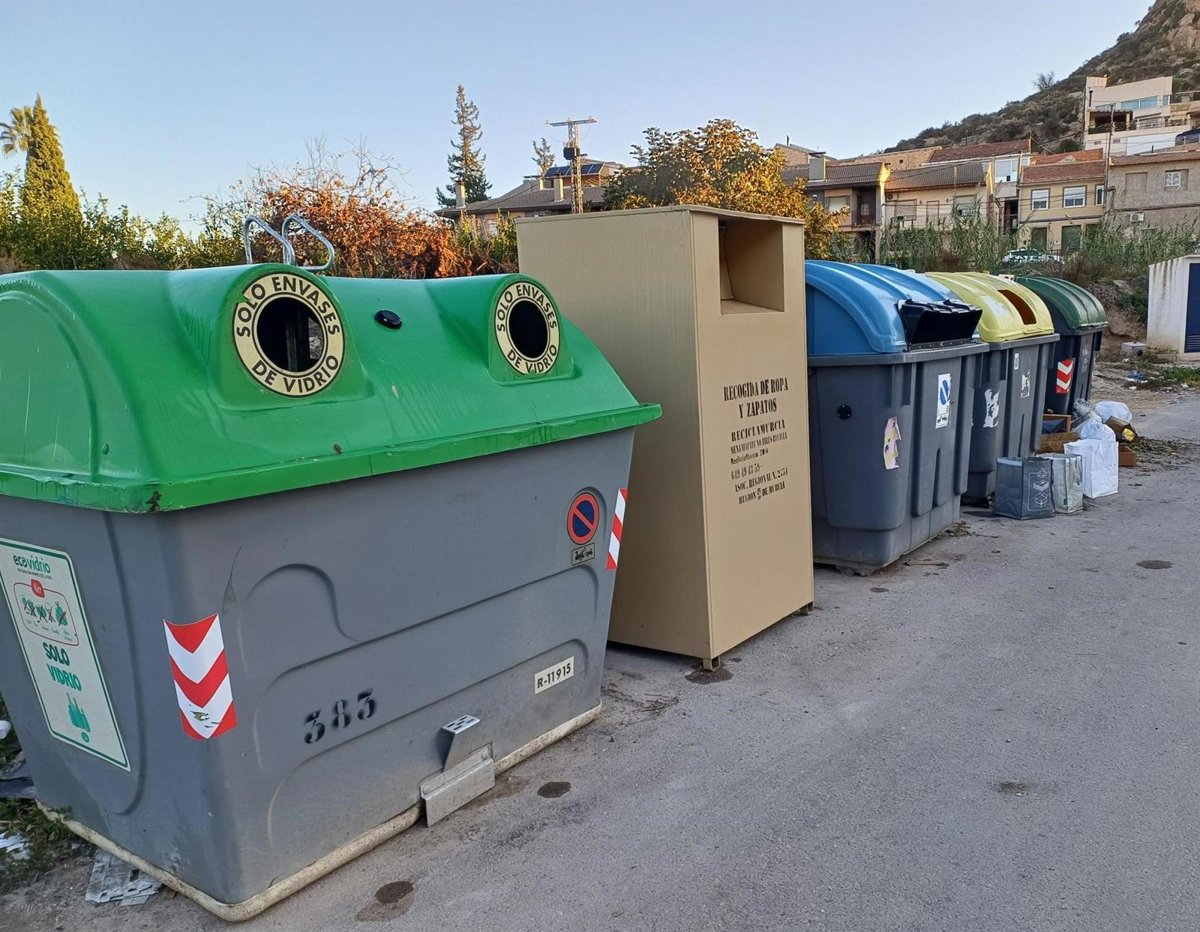 Murcia se sitúa como la sexta comunidad que más recicla por habitante y supera la media nacional
