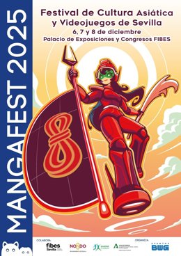 Cartel del Mangafest 2025.