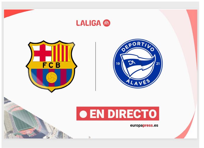Onces Iniciales probables: Barcelona - Deportivo Alavés: resumen y estadísticas del partido de la jornada 14 de LaLiga EA Sports