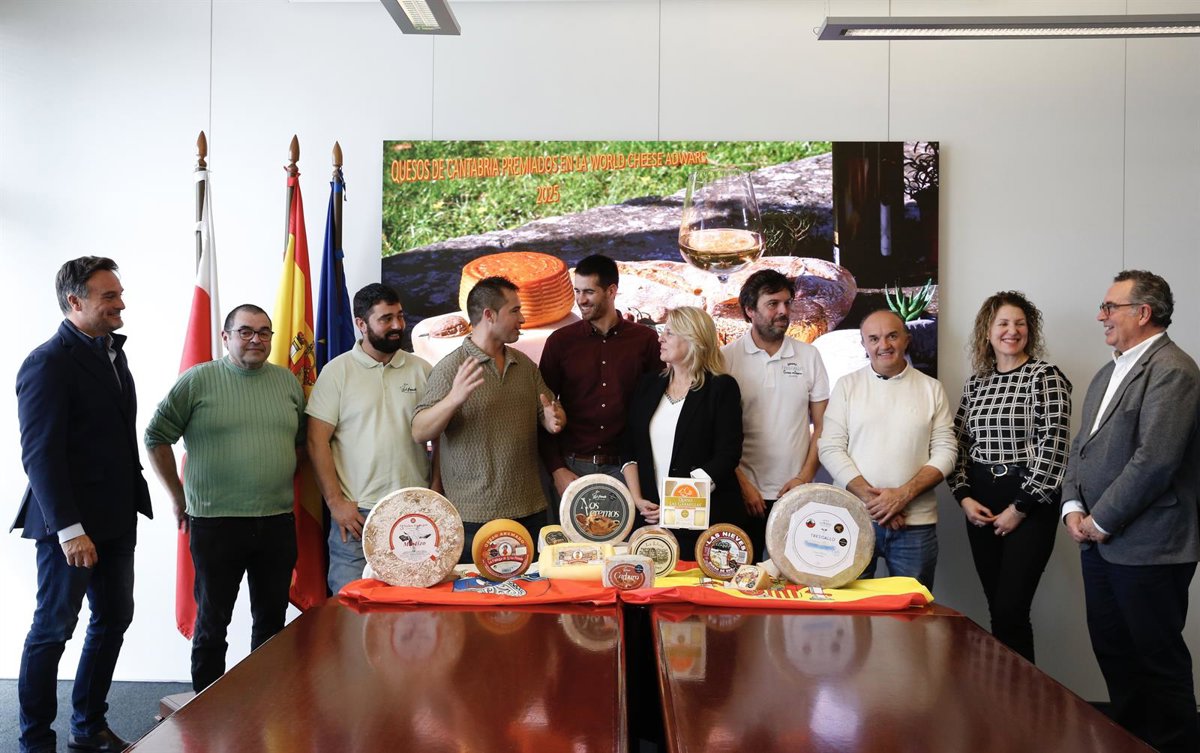 El queso Nos Veremos de Quesería El Pendo gana el oro en los World Cheese Awards