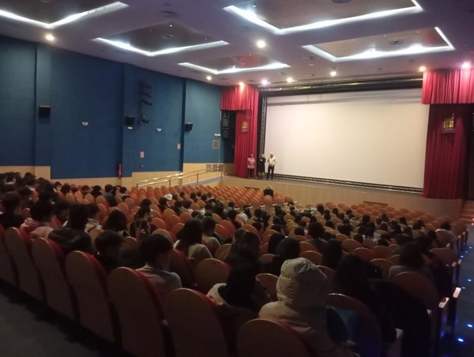 Celebración de un cine fórum.