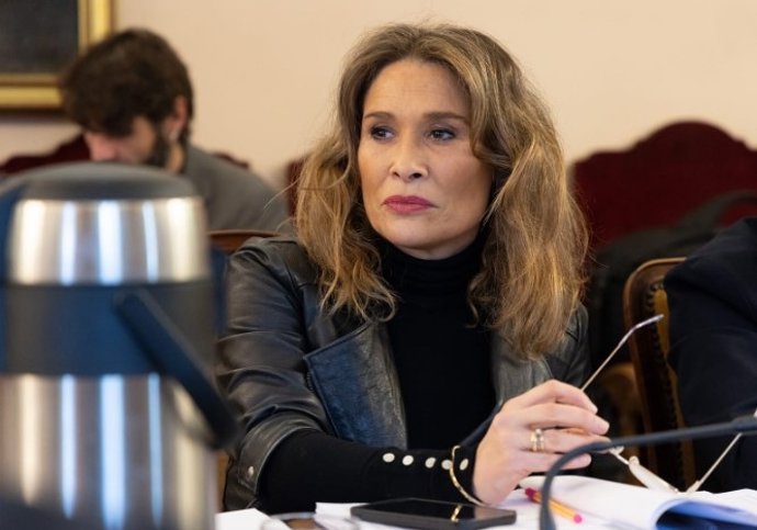 Archivo - La edil socialista Sonia Fidalgo.