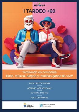 El primer 'Tardeo +60', por un envejecimiento activo en Canarias, llega este domingo a Santa Cruz de Tenerife