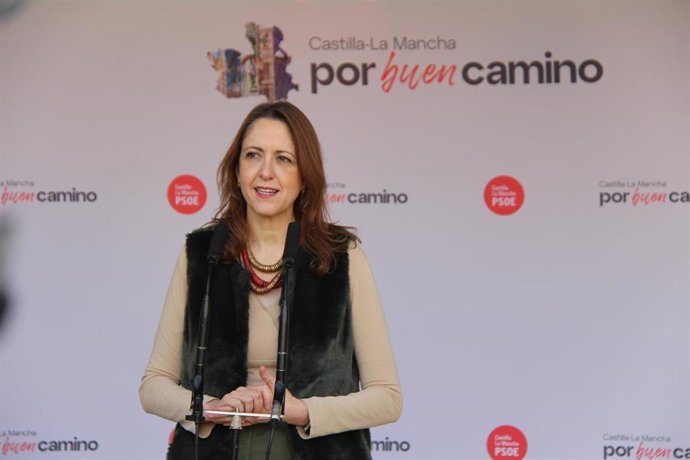 La vicesecretaria general de los socialistas castellanomanchegos y eurodiputada, Cristina Maestre,