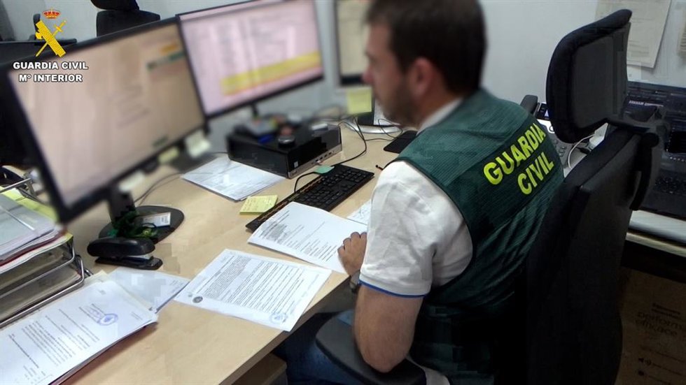 Imagen de un agente de Guardia Civil.