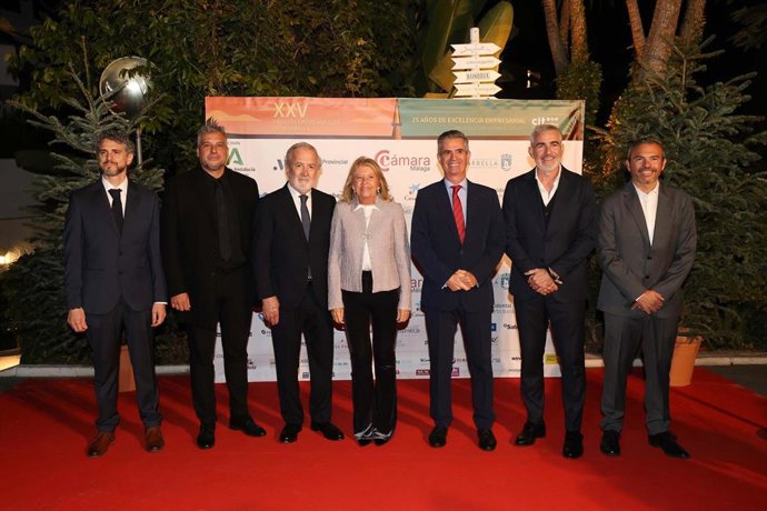 Ángeles Muñoz ha asistido este pasado viernes por la noche a la entrega de los XXV Premios CIT Marbella, que tuvo lugar en el Hotel Puente Romano