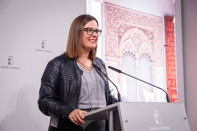 La consejera Portavoz, Esther Padilla.