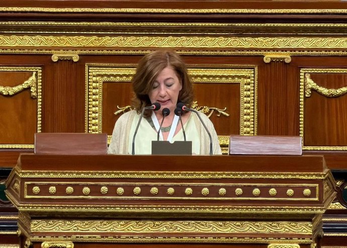 Archivo - La presidenta del Congreso, Francina Armengol