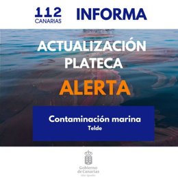 Plateca por contaminación marina Telde