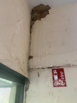 El Grupo Popular exige una intervención urgente ante el estado “lamentable” de la sede del Patronato Municipal de Deportes