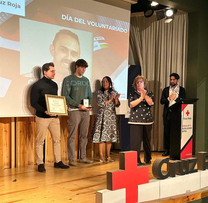 Homenaje a la memoria de Carlos Cordón en el Día del Voluntariado de Cruz Roja de La Rioja