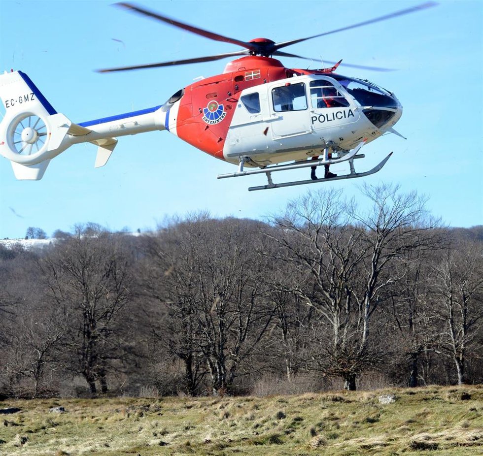 Helicóptero de la Ertzaintza