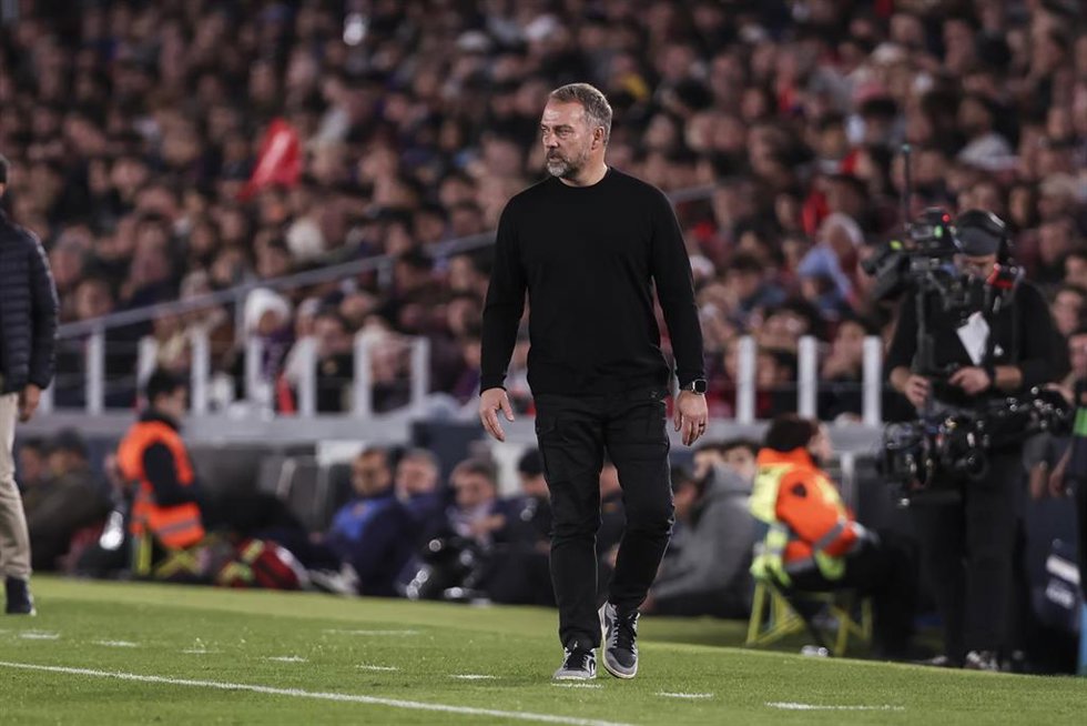 Hansi Flick, entrenador del Bara.