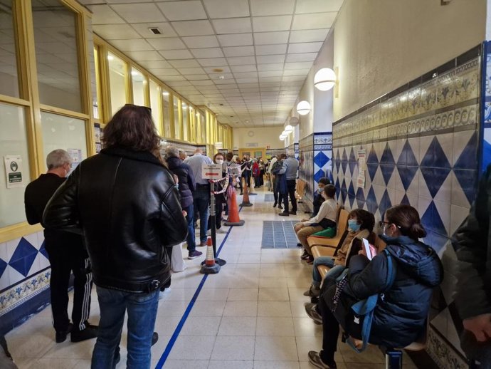 La vacunación sin cita en el Hospital Nuestra Señora de Gracia, este sábado