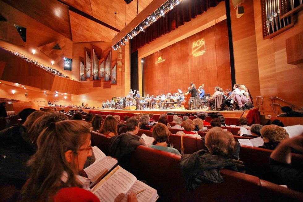 Archivo -  'El Mesías' de Hndel, en el Auditorio Nacional de Música de Madrid.