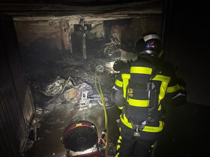 Incencio en Villarejo de Salvanés