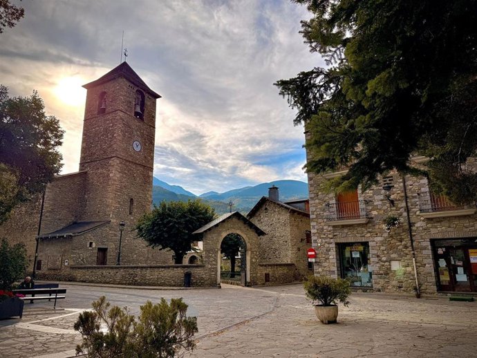 Imagen de la localidad altoaragonesa de Benasque.