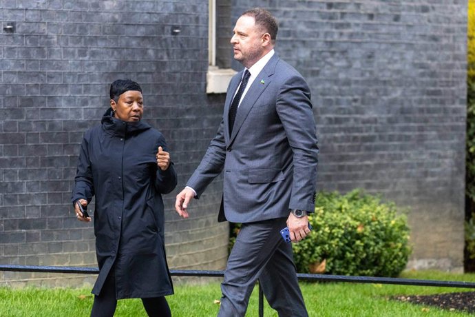 Archivo - Arquivo - 24 de outubro de 2025, Londres, Inglaterra, Reino Unido: O chefe do gabinete do presidente da Ucrânia, ANDRII YERMAK, chega à 10 Downing Street para participar de uma reunião da Coalizão dos aliados da vontade.