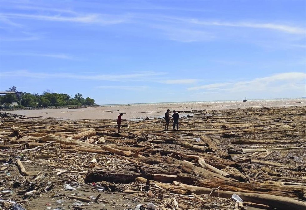 Imagen de archivo de inundaciones en Indonesia
