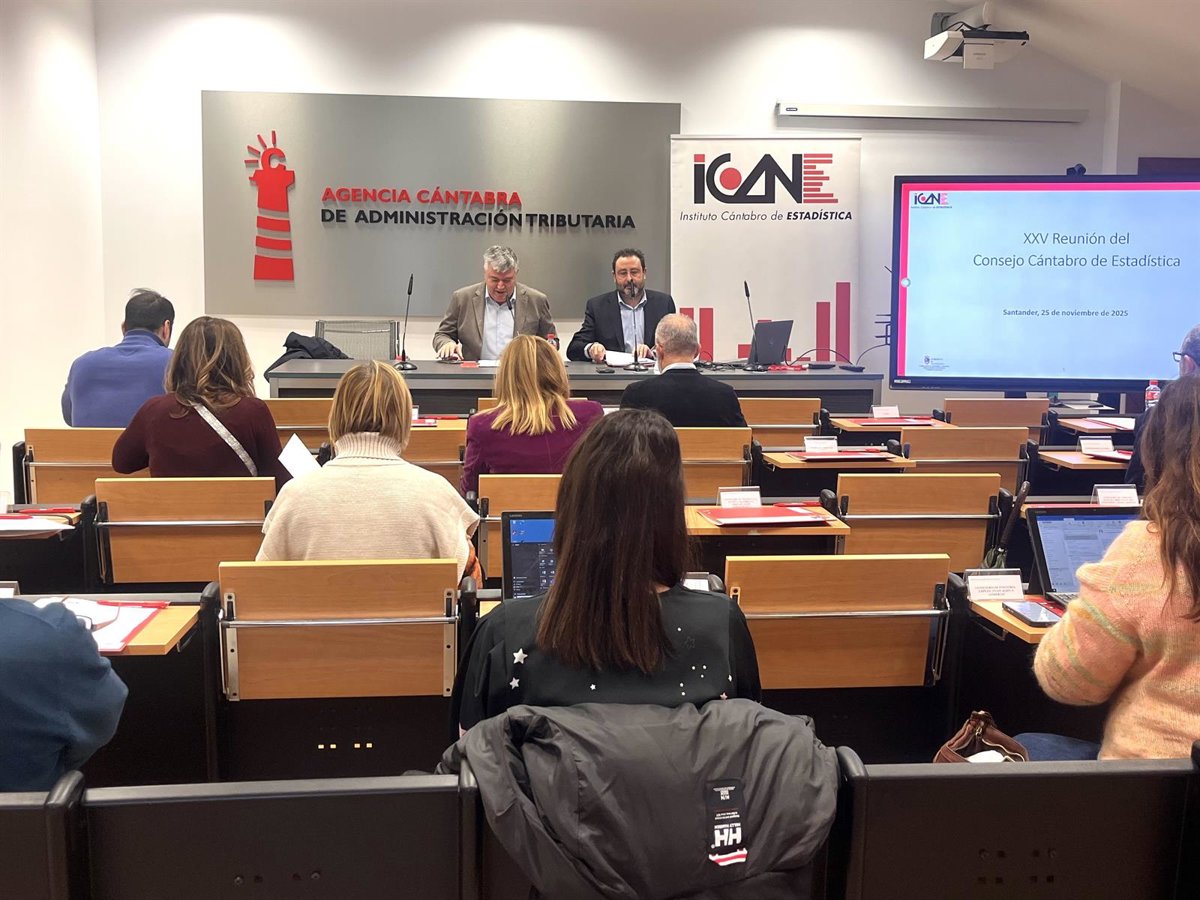 El Consejo Cántabro de Estadística aprueba el proyecto de Decreto del Programa Anual de Estadística 2026