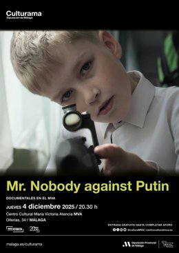 Imagen de una de las actividades de la semana cultural que organiza la Diputación de Málaga: el jueves proyectará el documental 'Mr. Nobody against Putin', actividad dentro de Culturama.