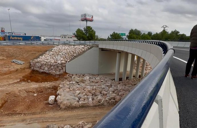 Obras de la Generalitat en una infraestructura afectada por la dana