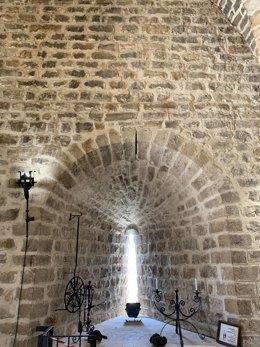 Interior del Castillo de Moratalla.