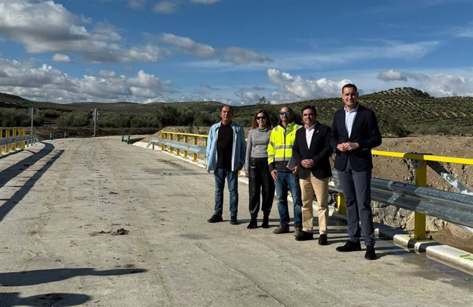 Visita a las obras de la carretera JA-2931.