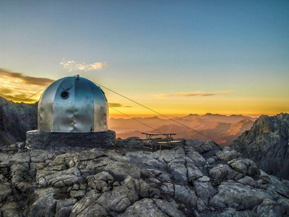 Cabaña Verónica amanece con la mínima del país, con -7 grados