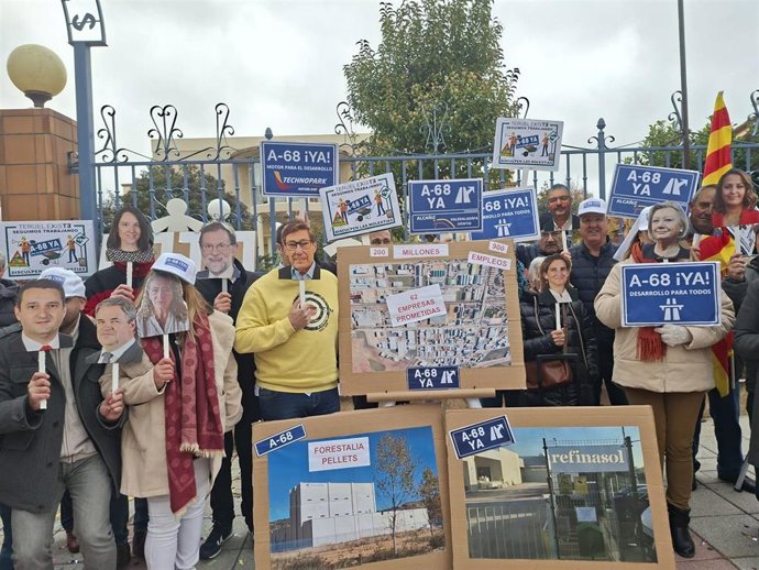 Acto celebrado este domingo por Teruel Existe en Andorra.