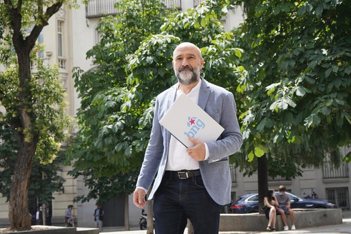 Archivo - Néstor Rego, diputado del BNG en el Congreso.