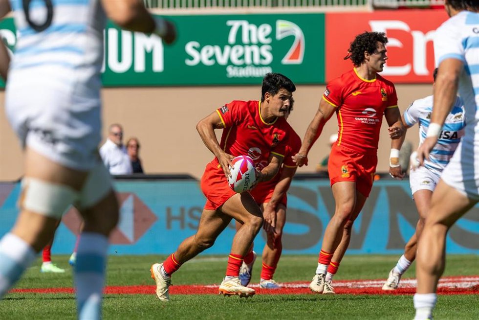 La selección española masculina de rugby seven