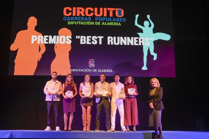 Entrega de premios del circuito de Carreras Populares de Almería 2025.