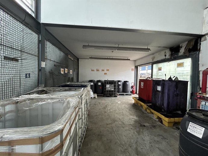 La sala de residuos especiales de la 'deixalleria' municipal de Marratxí