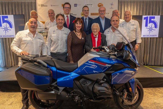 Irene Villa Como Socia De Honor 2025 Y  Fernando Riaño (Riojano Ilustre) Como Embajador En Madrid De KM Solidarity