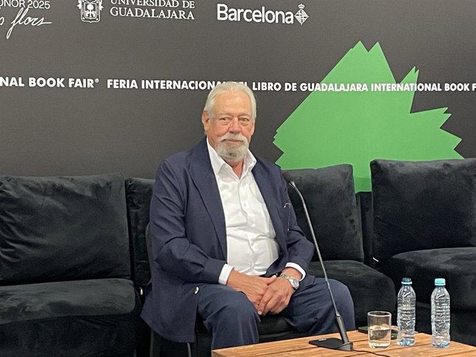 El Cervantes 2025 Gonzalo Celorio en la FIL: "La literatura es un mecanismo de exorcismo"