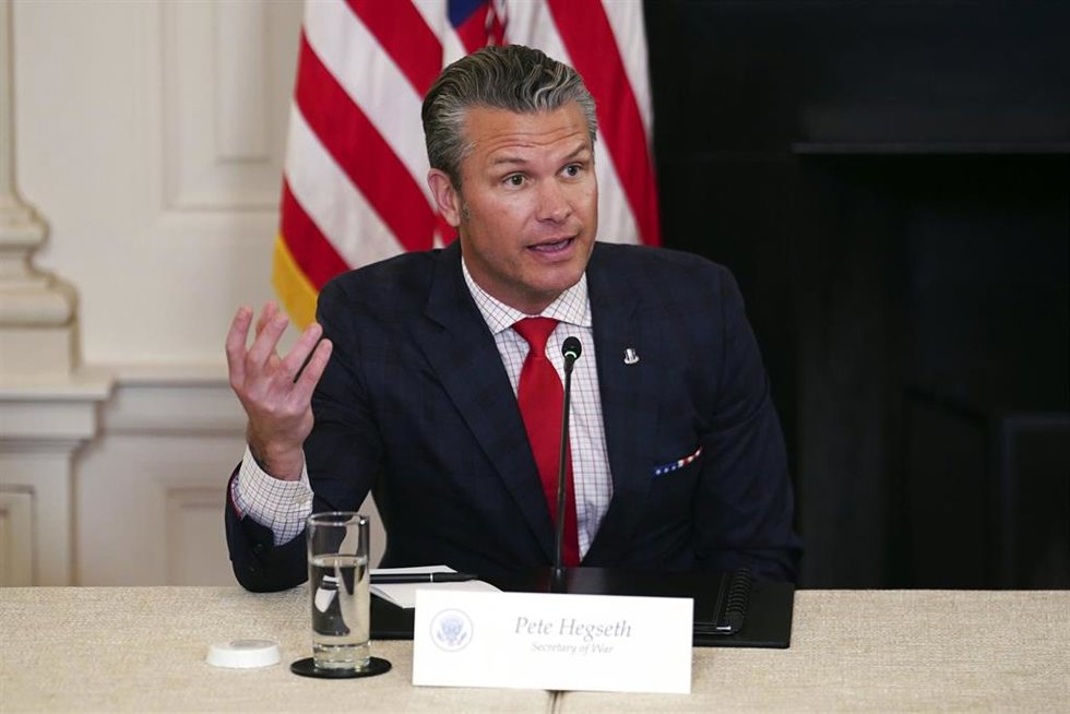 Archivo - El secretario de Defensa de Estados Unidos, Pete Hegseth