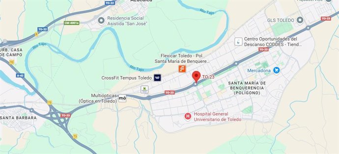 TO-23 a la altura de Toledo