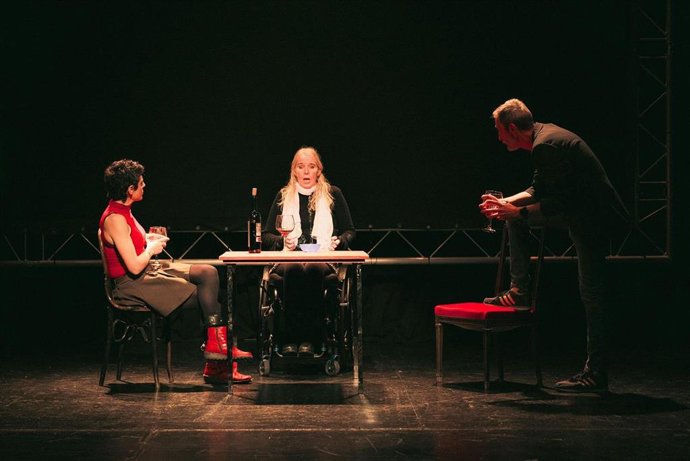 Archivo - Imagen de la representación de 'Manuela, el vuelo infinito', que se pondrá en escena este miércoles en el Auditorio Ciudad de León.