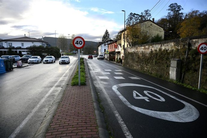 Lugar del accidente mortal 