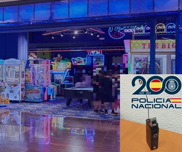 Detenida una pareja por el trucaje continuado de máquinas recreativas en grandes áreas comerciales
