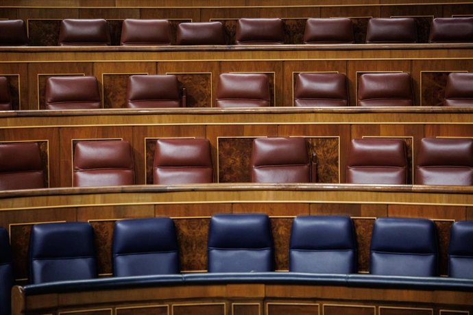 Archivo - Escaños en el Congreso de los Diputados