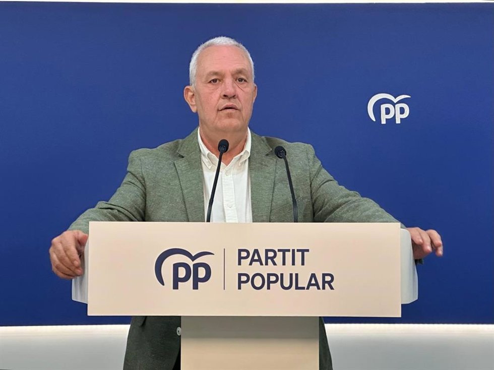El secretario general del PP catalán, Santi Rodríguez