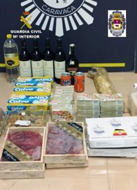 Detenidos dos experimentados delincuentes por 8 hurtos en supermercados de la comarca del Noroeste
