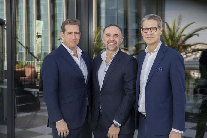 Archivo - Pie de foto: Javier Alemán (socio), Sergio García (socio fundador) y Eric Halverson (socio fundador de Qualitas Funds).