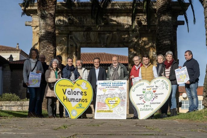 Presentación Caminata Saludable y Festival Solidario de Camargo