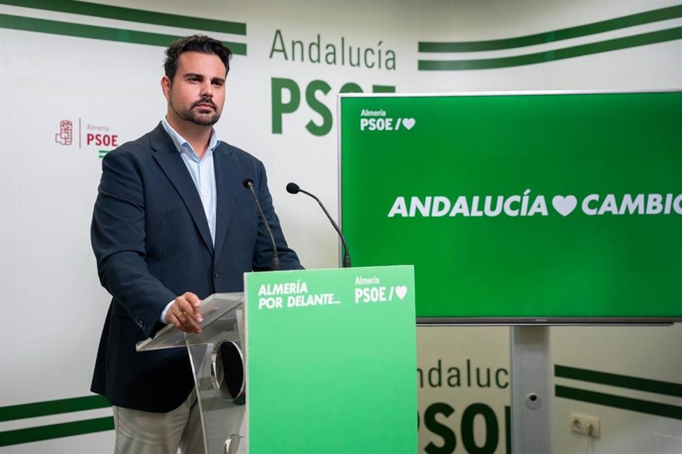 El parlamentario andaluz del PSOE Mateo Hernández Tristán.